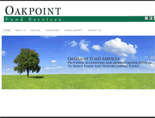 Tablet Screenshot of oakpointfs.com